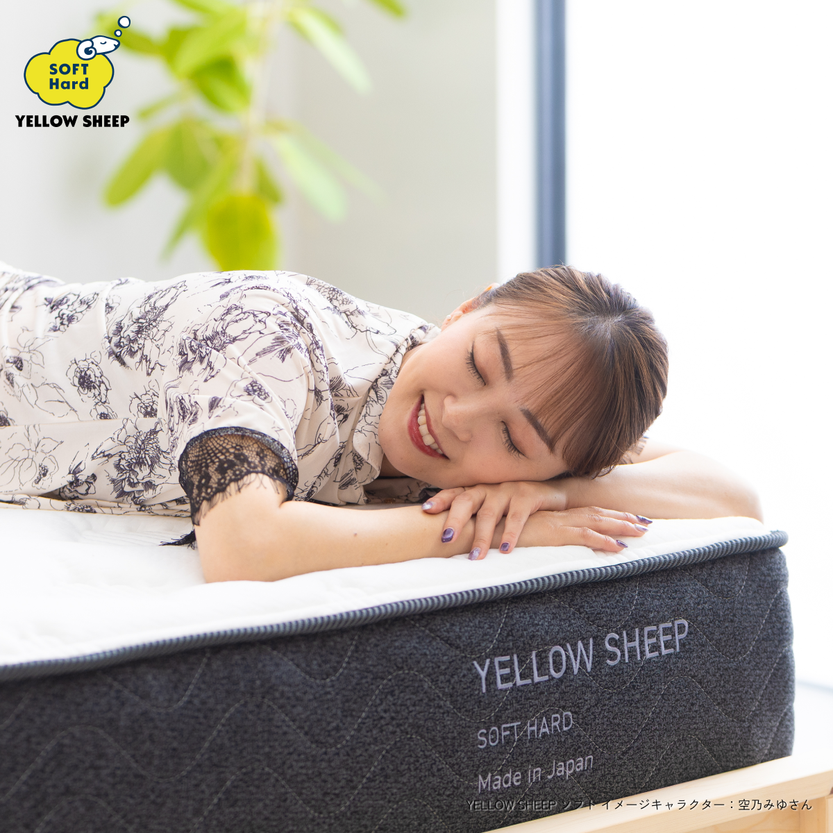 イエローシープ ソフトハード <クイーン>[幅160cm]【税込・送料無料